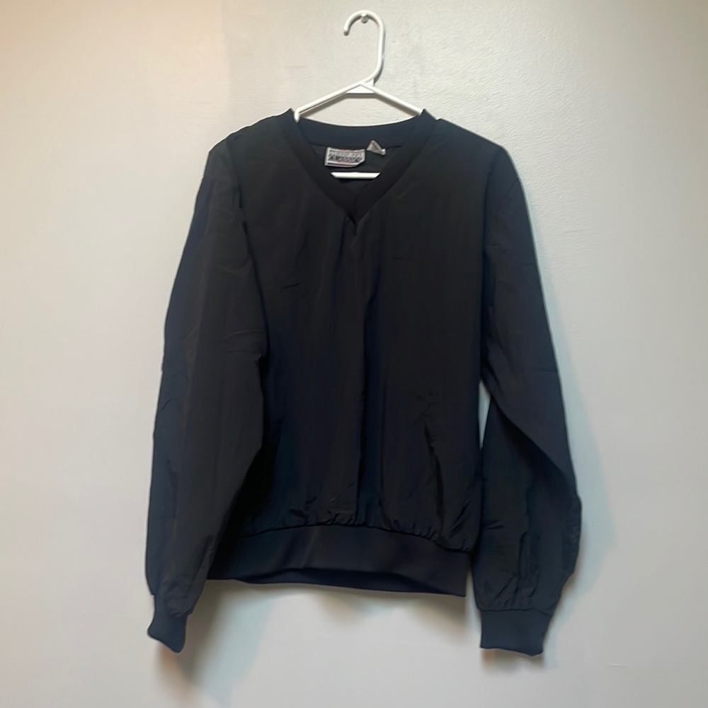 Baseball/windbreaker long sleeve shirt